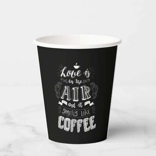 Smells als koffie papieren bekers (Voorkant)