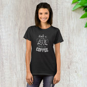 Smells als koffie t-shirt