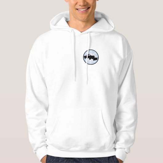 Smells als sneeuw! Sneeuwploegen Hoodie (Voorkant)