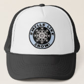Smells als sneeuw! trucker pet (Voorkant)