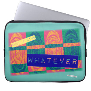 Smells als wat een vlinderjarige sarcastische kuns laptop sleeve