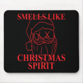 Smells Like Christmas Srit Santa Claus Xmas T Shir Muismat (Voorkant)