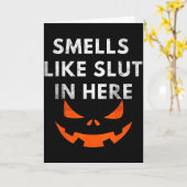 Smells Like In Here, Offensive Humor, Funny Hallow Kaart (Gele Bloem)