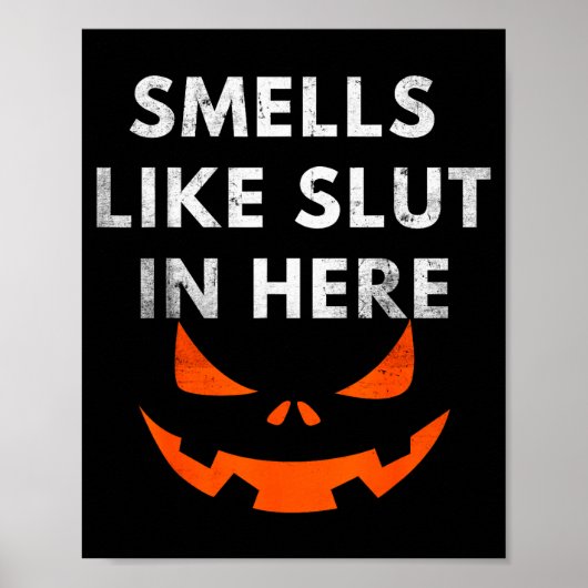 Smells Like In Here, Offensive Humor, Funny Hallow Poster (Voorkant)