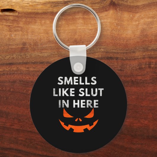 Smells Like In Here, Offensive Humor, Funny Hallow Sleutelhanger (Voorkant)