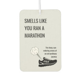 Smells like you ran a marathon luchtverfrisser