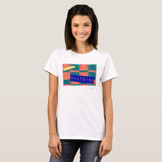 Smells net als wat Fun Nineties Slogan T-shirt (Voorkant volledig)