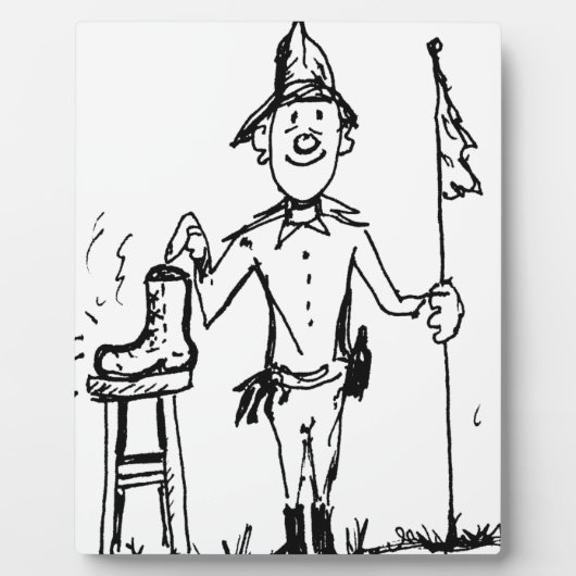 Smelly Boot volgen Fotoplaat (Voorkant)