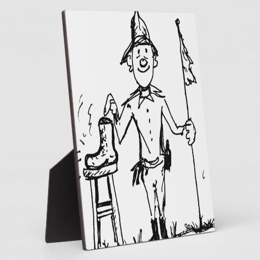 Smelly Boot volgen Fotoplaat (Zijkant)