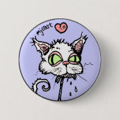 Smelly Cat Ronde Button 5,7 Cm (Voorkant)