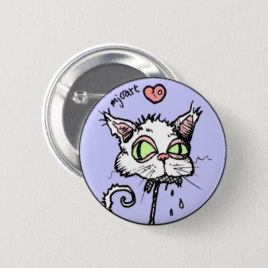 Smelly Cat Ronde Button 5,7 Cm (Voorkant /achterkant)