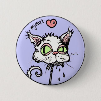 Smelly Cat Ronde Button 5,7 Cm