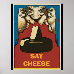 Smelly Cheese Vintage Posters
