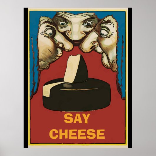 Smelly Cheese Vintage Posters (Voorkant)
