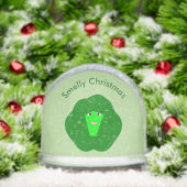 Smelly Christmas Brussels Sprout Custom Sneeuwbol (Kerstmis)