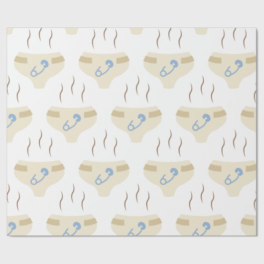 Smelly Diaper Cadeaupapier (Vlak)