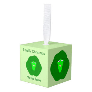 Smelly Kerstmis Brussel Sprout Aangepast Ornament