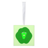 Smelly Kerstmis Brussel Sprout Aangepast Ornament (Rechts)