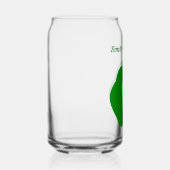 Smelly Kerstmis Brussel Sprout Funny Custom Blikvorm Glas (Rechts)