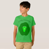 Smelly Kerstmis Brussel Sprout Kinder T Shirt (Voorkant volledig)