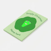 Smelly Kerstmis Brussel Sprout Post schrijft Pad Post-it® Notes (Schuin)