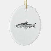 Smelt Art Keramisch Ornament (Rechts)