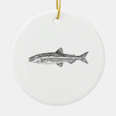 Smelt Art Keramisch Ornament (Voorkant)