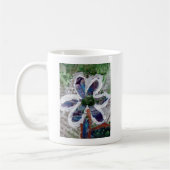 Smelt Crayon Floral Design Koffiemok (Links)