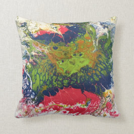 Smelt Crayon-serie - acryl gipschilderij. Kussen