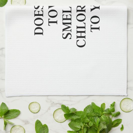 Smelt deze handdoek als chloroform voor jou? (Gevouwen)