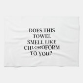 Smelt deze handdoek als chloroform voor jou? (Horizontaal)