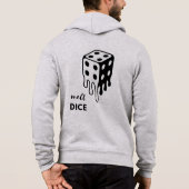 Smelt dobbelstenen hoodie (Achterkant)