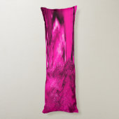 Smelt Glitch Pink Lichaamskussen (Achterkant (Verticaal))