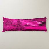 Smelt Glitch Pink Lichaamskussen (Voorkant)