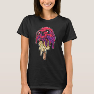 Smelt Gothic van Crème Pastel, bevroren T-shirt