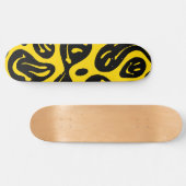 Smelt Happy Face Persoonlijk Skateboard (Horizontaal)