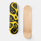 Smelt Happy Face Persoonlijk Skateboard (Voorkant)