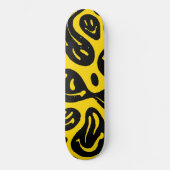 Smelt Happy Face Persoonlijk Skateboard (Voorkant)