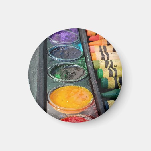 Smelt je weg naar kunst magneet (Voorkant)