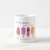 Smelt je zorgen | Tweetalige popsicle-positiviteit Koffiemok (Center)