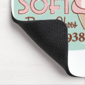 Smelt 'n-Drip Soft Serve Ice Cream Mousepad Muismat (Hoek)