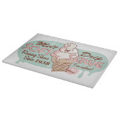 Smelt 'n' Drip Soft Serve Ice Cutting Board Snijplank (Hoek)