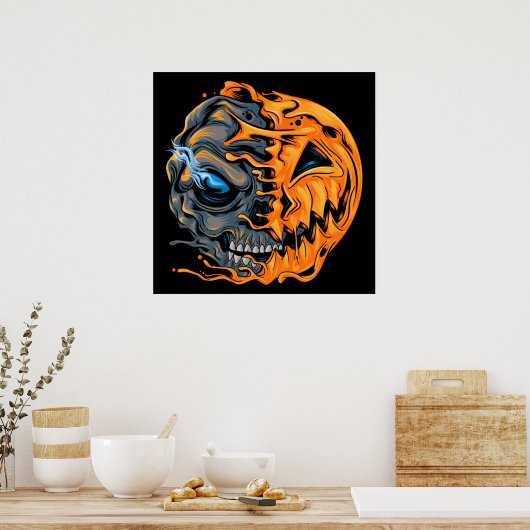 Smelt pomkin poster (Keuken)