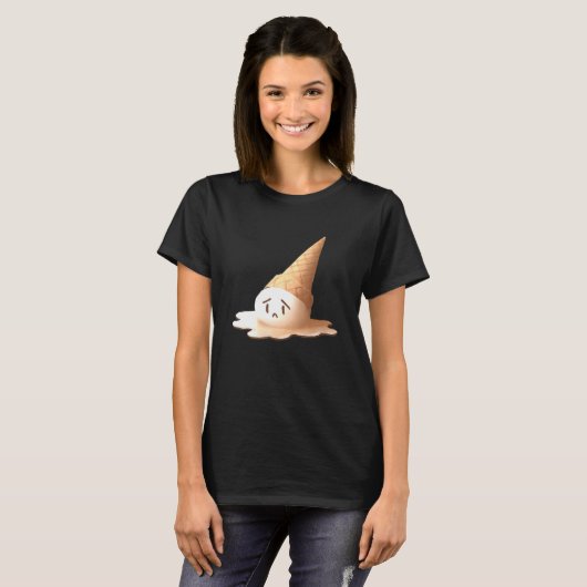 Smelt Sad Ice Cream T-shirt (Voorkant volledig)