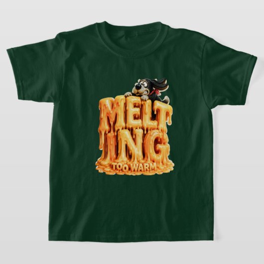 Smelt Te Warm Grappig T-Shirt (Laagn)