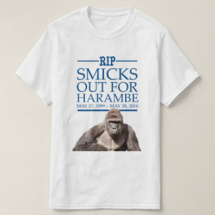 Smelt uit voor Harambe T-shirt