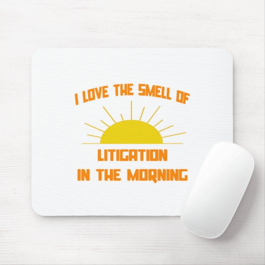 Smelt van het geschil in de ochtend muismat (Met muis)