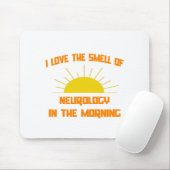 Smelt van Neurologie in de ochtend Muismat (Met muis)