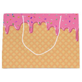 smeltaardbeienijspartij groot cadeauzakje (Voorkant)