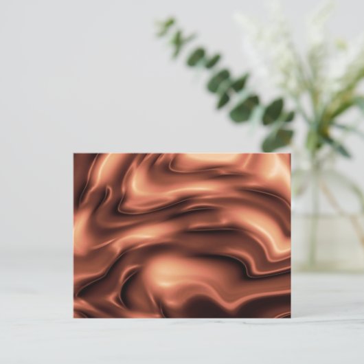 Smeltchocolade Briefkaart (Staand voorkant)